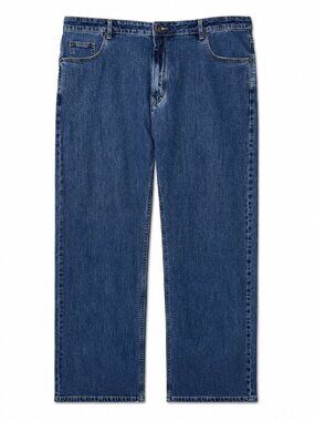 Denver Hayes FlexTech Men's Relaxed Jeans 44x36 Stretch Denim Blue Flex Waist